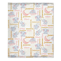 Name Customized Animal Blankets Gifts for Boys and Girls - Joliny