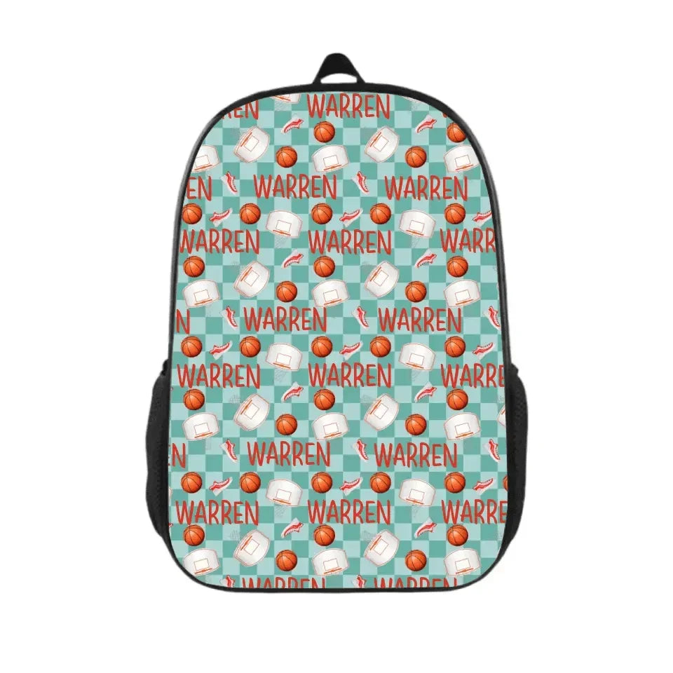 Name Customized Basketball Backpack - Graduation Season Gift