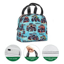 Name Customized Big Gear Wheels Truck Backpack, Kids School Season Gift - Joliny