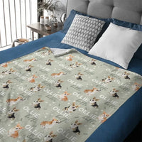 Name Customized Children's Blankets, Dog Breeds - Joliny