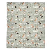 Name Customized Children's Blankets, Dog Breeds - Joliny