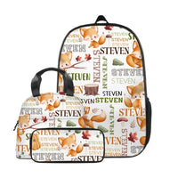 Name Customized Fox Kids Backpack, Opening Season Gift - Joliny