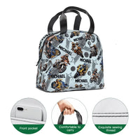 Name Customized Kids Backpacks Motocross Motorcycle Themed Backpacks - Joliny