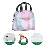 Name Customized Pink Mermaid Schoolbag Gift for Girls for the School Season - Joliny