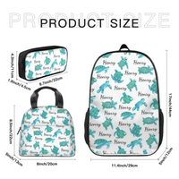 Name Customized Sea Turtle Backpacks, Children's Opening Season Gifts - Joliny