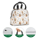 Name Customized Watercolor Teddy Bear Kids Backpack Children's School Season Gift - Joliny
