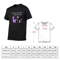 Nana's Garden T-shirt - Customized Name Dinosaur Month Flowers - Joliny
