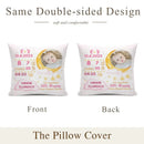Newborn Baby Birth Announcement Gift Pillow Pillow Pillow Case - Joliny