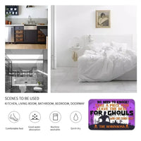 No Need To Knock - Take Away A Personalized Decorative Mat, Halloween Ideas - Joliny