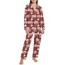 Christmas multi-coloured costumes for custom pet photos - Personalised Pet Photo And Name Pajama Set - A Gift For Pet Lovers,Pet Owners - Joliny