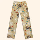 Custom Photo Best Dog Mom Dog Dad - Personalized Pajama Pants - Joliny
