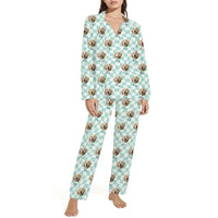 Photo Customised Clothing - Personalised Pet Photo And Name Pajama Set - A Gift For Pet Lovers,Pet Owners - Joliny