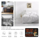 Park Your Brooms and Join Us for a Spell - Personalized Decorative Mat, Halloween Gift. - Joliny