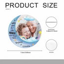 Personalized Acrylic Ornament - Gift For Grandchild Family Love You To The Moon And Back - Joliny