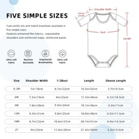 Personalized Baby Clothes - Custom Baby Name and Number - Joliny