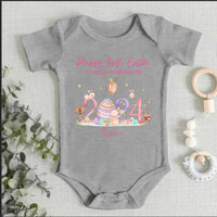 Personalized Baby Onesie - First Easter For Baby Boy/Girl - Joliny
