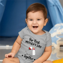 Personalized Baby Onesie/ T-shirt - Mother's Day Gift Idea For Baby/Mom - Our First Mother's Day Together - Joliny