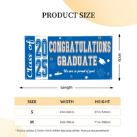 Personalized Banner Class of 2025 - Congratulations Graduate - Joliny