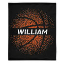 Personalized Basketball Blanket with Name, Good Basketball Gift for Girl And Boy - Joliny