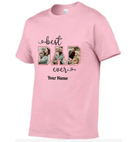 Personalized Best Dad Custom Photo Shirt - Joliny