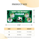Personalized Birthday Photo Banner, Outdoor Football Lover Decoration - Joliny