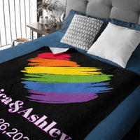 Personalized Blanket, Customized Anniversary Gifts For Couples - Joliny