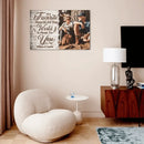 Personalized Canvas Wall Art For Couples, Husband Wife - My Favorite Place Is Next To You - Joliny