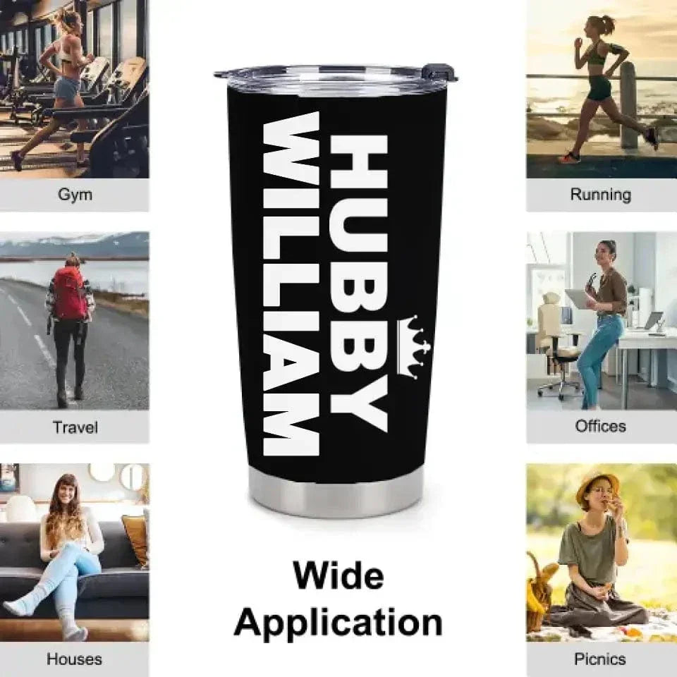 Personalized Car Mug, Memorial Gifts For Husband or Wife - Joliny