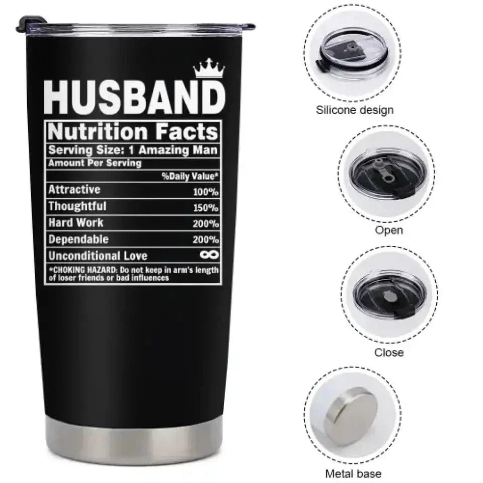 Personalized Car Mug, Memorial Gifts For Husband or Wife - Joliny