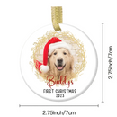 Personalized Christmas Custom Photo Ornaments for Pet Lovers - First Christmas - Joliny