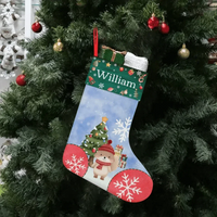 Personalized Christmas Gift For Family Kids Animals Stocking - Joliny