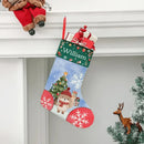 Personalized Christmas Gift For Family Kids Animals Stocking - Joliny