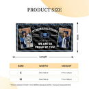 Personalized Class of 2024 Graduation Banner - Custom 2 Photos, Unique Graduation Gift - Joliny