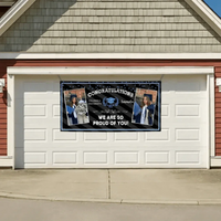 Personalized Class of 2024 Graduation Banner - Custom 2 Photos, Unique Graduation Gift - Joliny