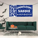 Personalized Class of 2024 Graduation Banner - Graduation Party Décor - Joliny