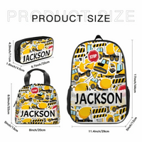 Personalized Construction Truck Blanket with Name - Soft, Fuzzy & Warm - Joliny