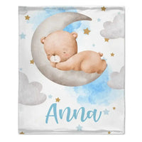 Personalized Custom Baby Blanket With Name, Best Gift For Baby Blanket - Joliny