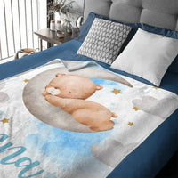 Personalized Custom Baby Blanket With Name, Best Gift For Baby Blanket - Joliny