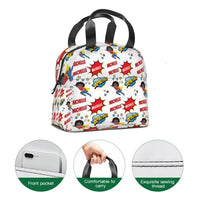 Personalized Custom Comic Book Boys Names - Superhero Child Name Backpacks - Joliny