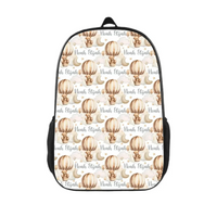 Personalized Custom Hot Air Balloon Bear Kids Name Backpack, School Season Gift - Joliny