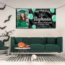 Personalized Custom Light Dot Balloon Graduation Banner, Graduation Decorations - Joliny