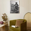 Personalized Custom Motocross Canvas Wall Art - If You Don't Crash You're Not Going Fast Enough - Joliny
