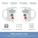 Personalized Custom Mug Life Is Just Better With kids, This Grandpa belongs to Kids Mug - Joliny