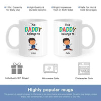 Personalized Custom Mug Life Is Just Better With kids, This Grandpa belongs to Kids Mug - Joliny
