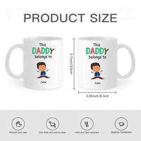 Personalized Custom Mug Life Is Just Better With kids, This Grandpa belongs to Kids Mug - Joliny