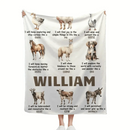 Personalized Custom Name Blanket - I Will Show Kindness To Those Around Me Like A Llama - Joliny