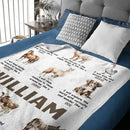 Personalized Custom Name Blanket - I Will Show Kindness To Those Around Me Like A Llama - Joliny