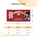 Personalized Custom Photo Banner - Congrats Class of 2025 Graduation Decor Gift - Joliny