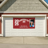 Personalized Custom Photo Banner - Congrats Class of 2025 Graduation Decor Gift - Joliny