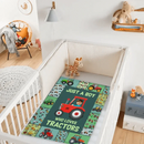 Personalized Custom Photo Blanket - Just A kid Who Loves Tractors - Joliny